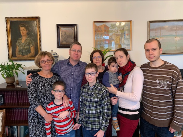 Bálint Lajos családja